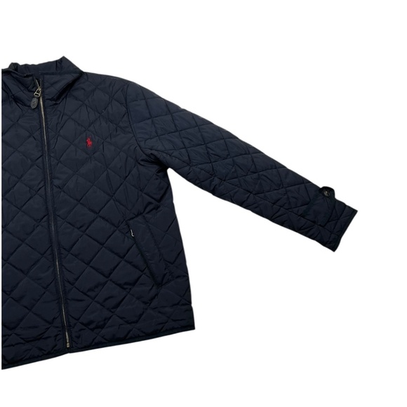 Ralph Lauren Navy Quilted Jacket - Picture 11 of 16